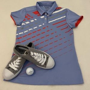 Adidas Girls Golf Shirt